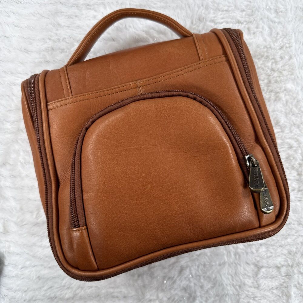 Sarge Leather Co. Andres Hanging Dopp Kit Top-Grain Cowhide Leather SLC-402